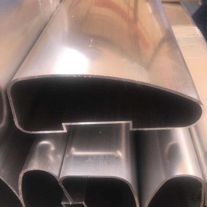 铝型材扶手铝合金面管扶手立柱工业铝型材桥梁护栏围栏建筑阳台