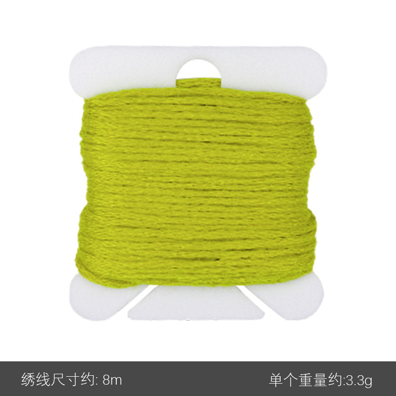 8m十字刺繍糸多色DIY手作り刺繍糸刺繍糸ミシン糸|undefined