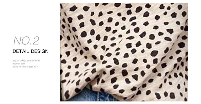 Title 8, Gilet sans manches à col rond imprimé léopard p...