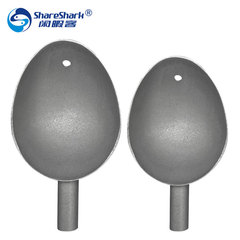 ShareShark Fishing Tackle Accessories Wholesale Bait Casting Spoon Head Titanium Alloy Bait Spoon Titanium Spoon Fishing