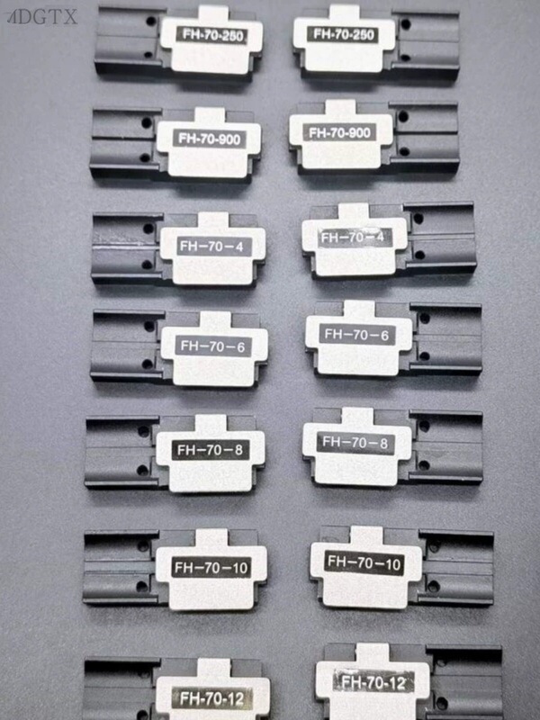 Fiber Optic Clamp Fh-70-16/12/10/8/6/4/2 Suitable for Fujikura Fusion Splicer Fsm-70R+/88R Fiber Optic Clamp Fh-70-16/12/10/8/6/4/2 Suitable for Fujikura Fusion Splicer Fsm-70R+/88R