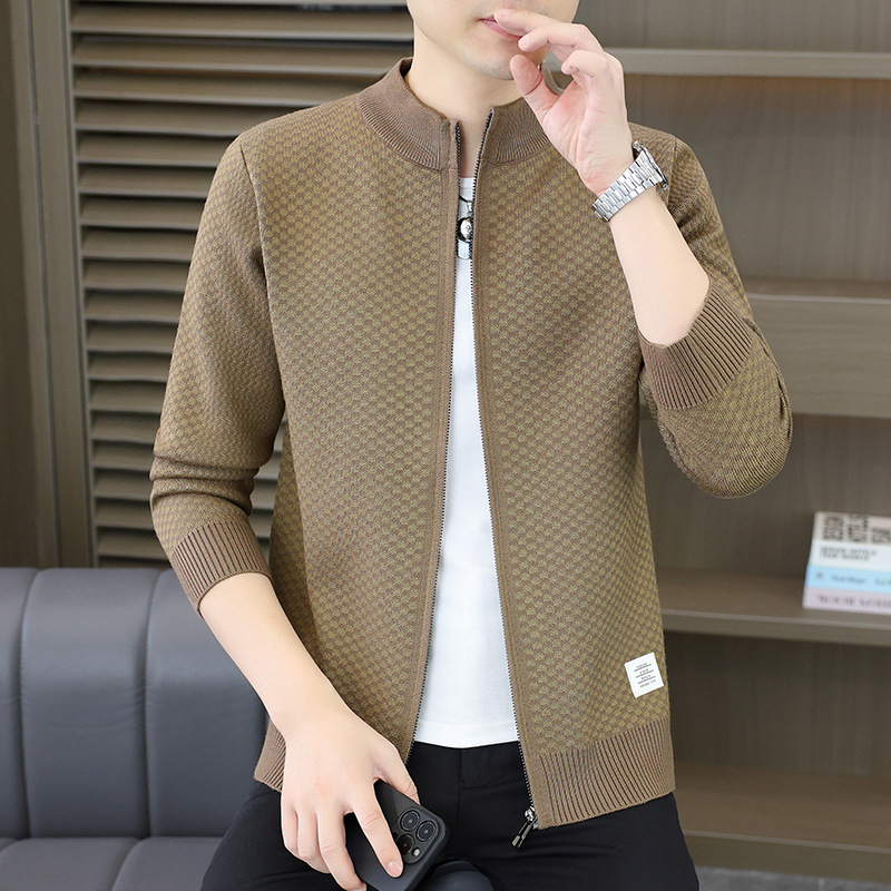 【】2025淘衣锦男士新款针织开衫外套毛衣2580260 数据包1