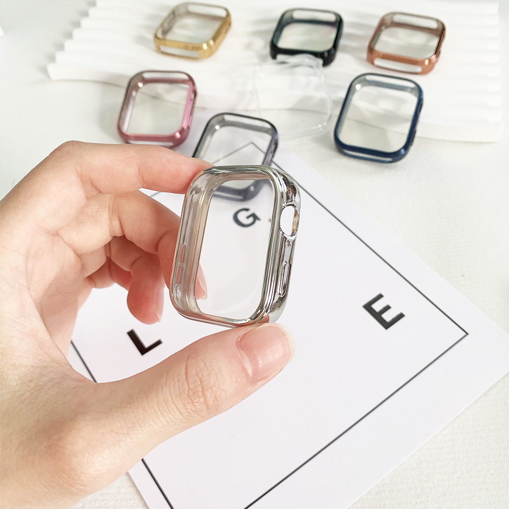 适用华为Fit3/4保护壳HUAWEI FIT4pro手表壳TPU全包表壳电镀壳