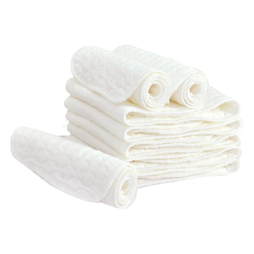 Angelwa Three-Layer Diaper Washable Baby Urine Meson Newborn Diaper Baby Urine Ring Mustard Cloth Summer