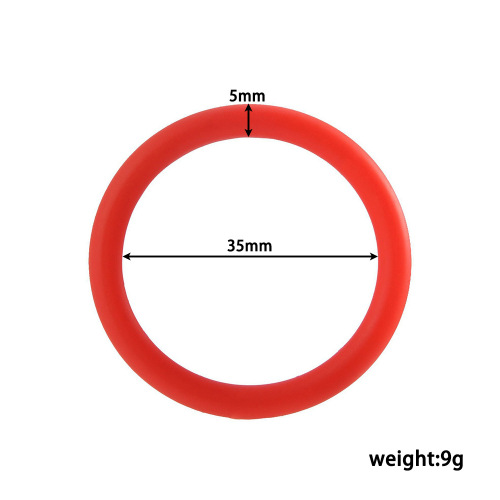 Male penis ring silicone masturbation orgasm locking sperm ring enlargement ring extra thick ring adult sex toys foreign trade