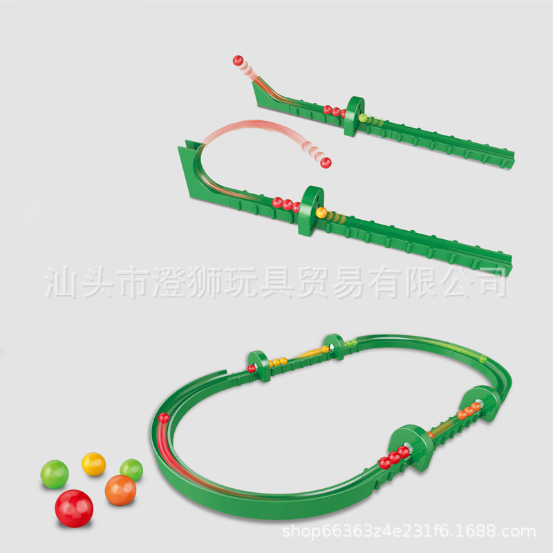 Cross-Border Electronic Building Blocks Magnetic Gun Toys Splicing Educational Science and Education Experimental Toys Students Simple Operation Toys