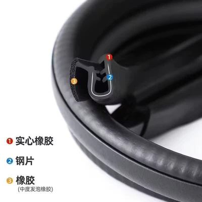 Avtomobil səs izolyasiya zolaqları, Car B- pillar sealing strip, door