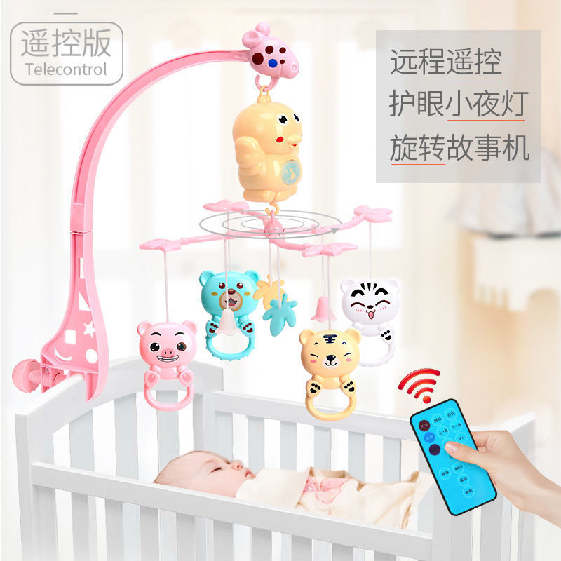 Bed bell Newborn baby 0-1 The age of a baby 3-6-12 music rotate Bedside bell Bed Hanging Toys