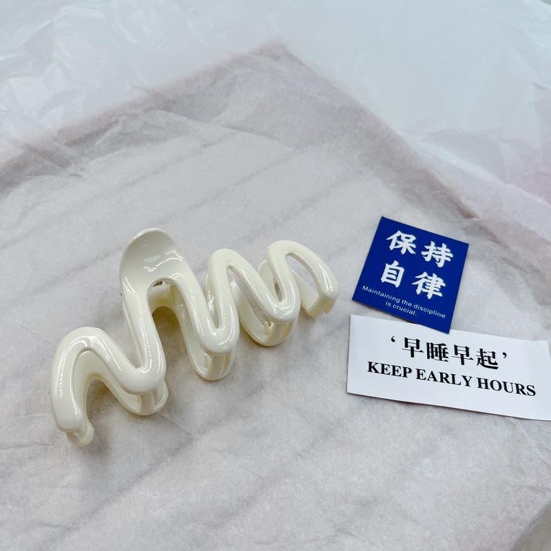 Pinza tipo tiburón extra grande de 13 cm, elegante y resistente