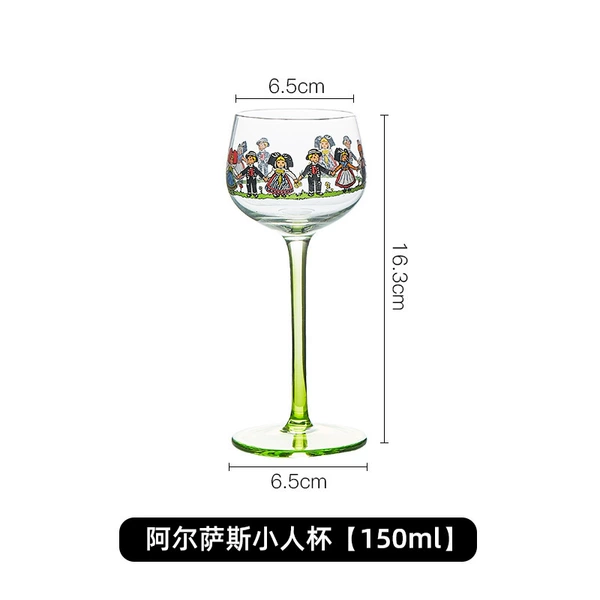 Minifigures, green wineglass