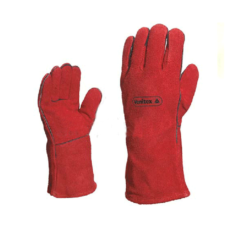 代尔塔205615Kevla凯夫拉缝线版隔热焊接手套阻燃金属飞溅