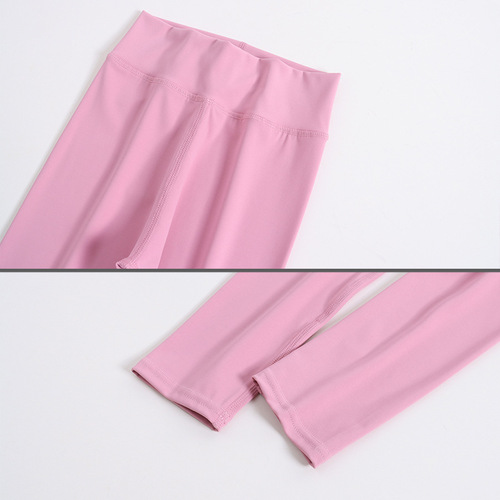 Women's thin leggings outerwear Barbie shark pants children's spring pants for girls yoga pants wholesale