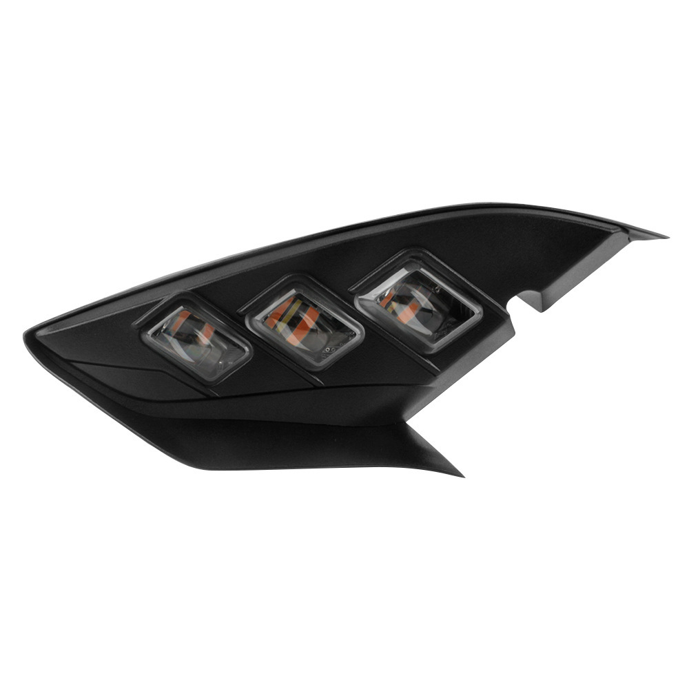 Aplicable 23 - 24 nuevo Mazda 2 conjunto de lámpara de niebla delantera lámpara de barra delantera lámpara de viaje de luz diaria lámpara de niebla image 5