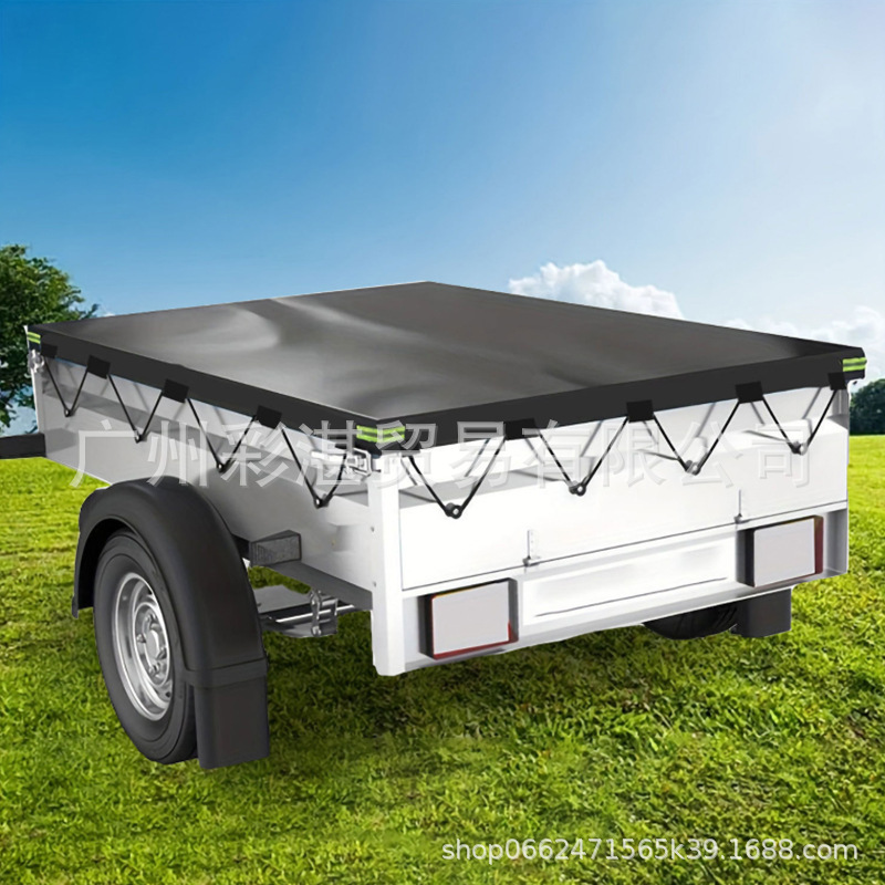 Outdoor Pickup Truck Bed Cover, Trailer Cover, Tricycle Cargo Cover, Waterproof, Dustproof, Uv-Resistant Vehicle Cover