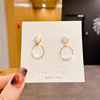 Silver needle, fashionable earrings, silver 925 sample, internet celebrity, wholesale