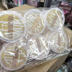 マシュマロパフxl 100分エアクッションパフ独立包装は粉透明ケース美化粧卵スポンジパフを食べない