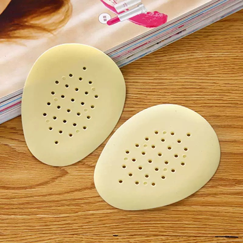 Gross antepalma beige medio tamaño almohadilla 4D elástica de látex de silicona medio tamaño almohadilla de zapatos de tacones altos medio tamaño almohadilla image 4