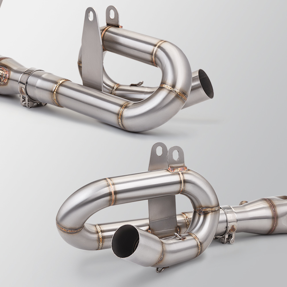 Motorcycle Exhaust Pipe Refitting Excelle 450RR Full Section Stainless Steel Swing Front Section End Section Muffler 2023