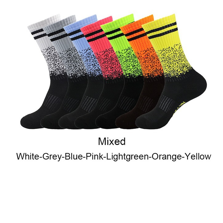 Neue Laufsocken Fußballsocken Mittelrohr-Sportsocken Herren- und Damen-Radsocken Basketballsocken Tennissocken Badminton_voghion.com