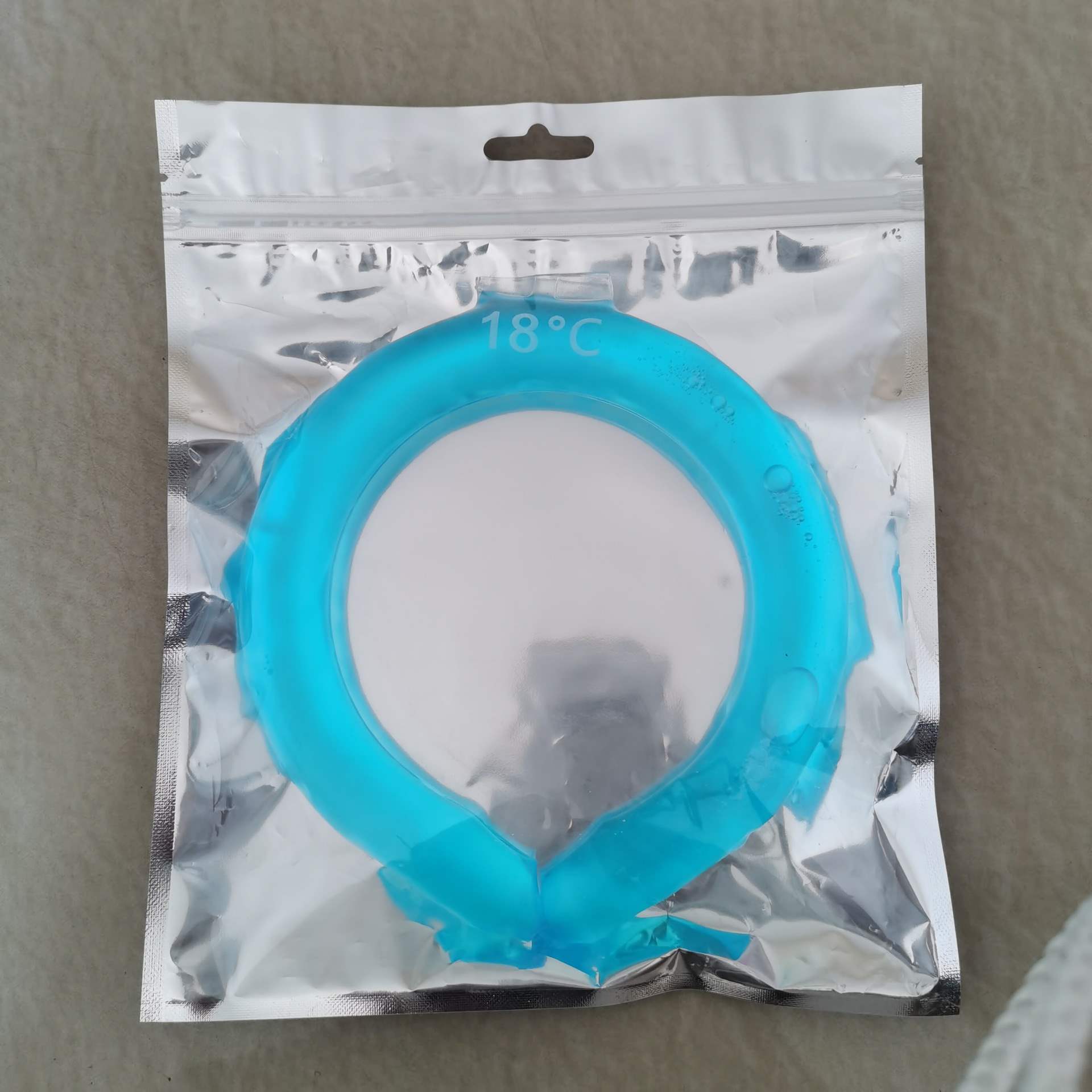 The second -generation bag is blue