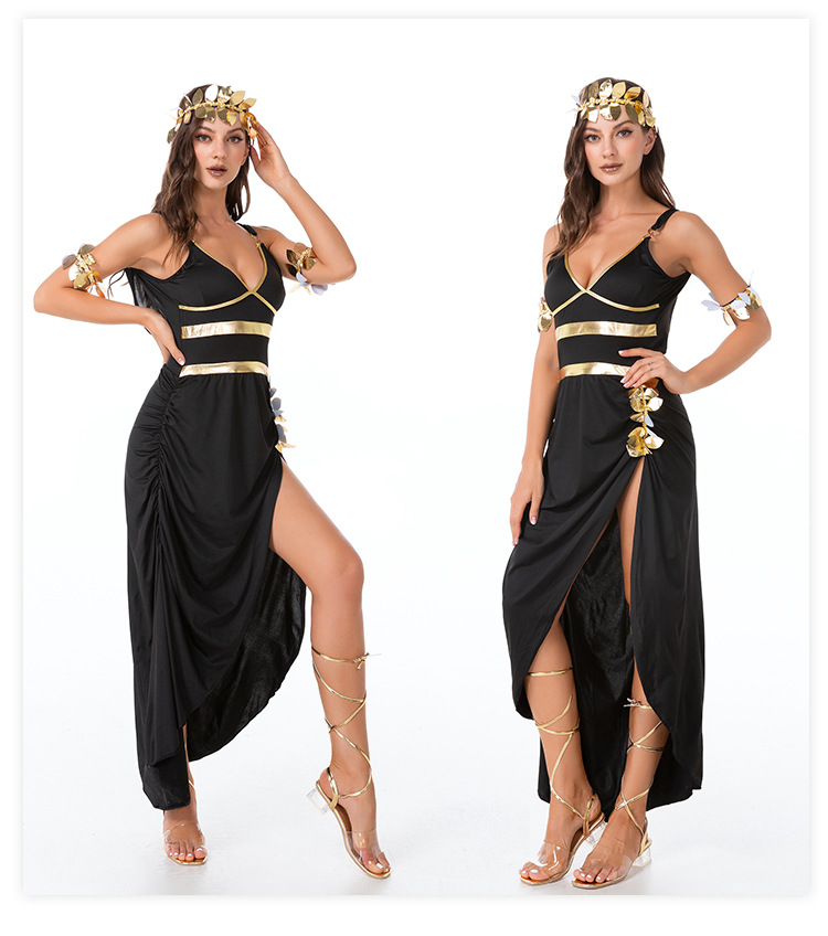 Wholesale Halloween Egyptian Goddess Cosplay Sling Dress Nihaojewelry display picture 5