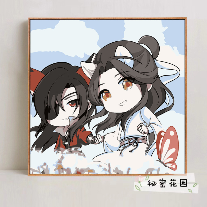Moaodiantianguan デジタル油絵 diy 手作りデジタル着色漫画アニメーション減圧装飾画メーカー卸売|undefined