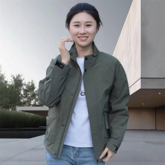 2025春秋新作立襟子工装男性ジャケットカジュアルファッション上服アウトドア男性