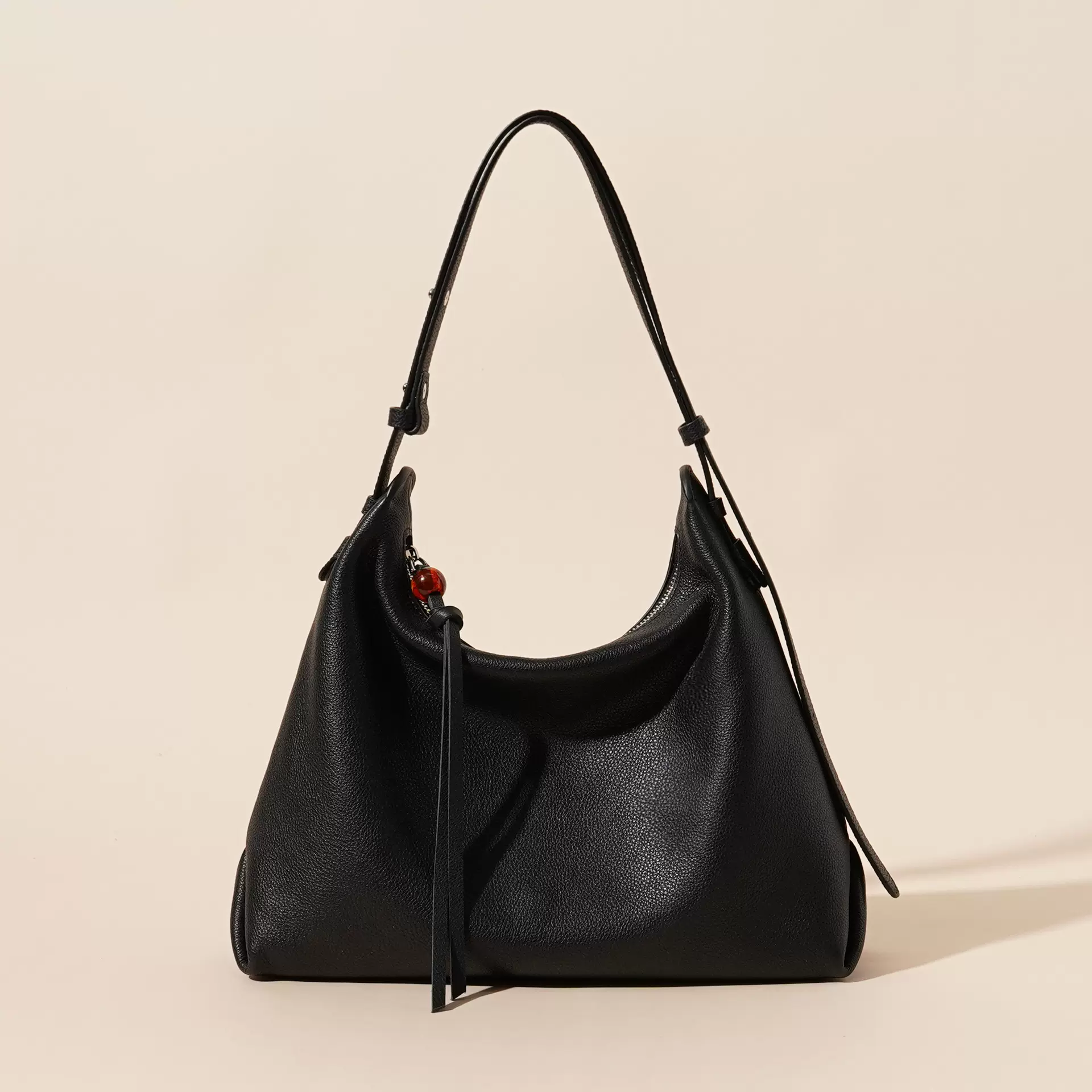 头层牛皮女包包高级感斜挎通勤包韩版简约大容量精致女士单肩包