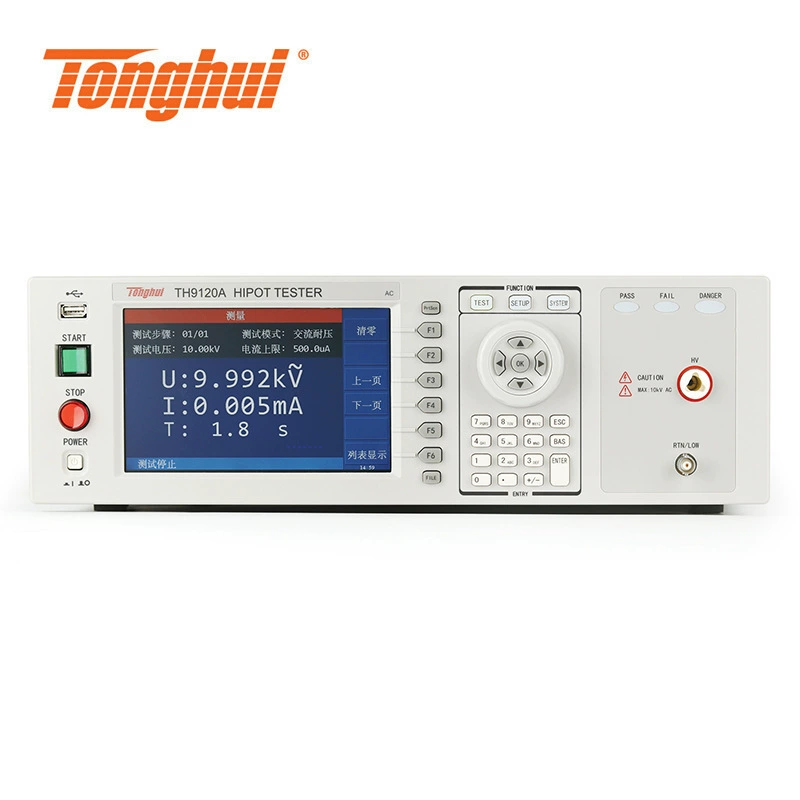 Tonghui TH9120A программно-управляемый прибор для выдержки напряжения переменного тока AC/DC прибор для выдержки напряжения TH9120D