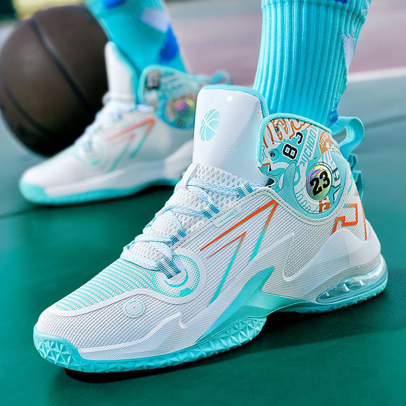 Cross-Border Large-Size Foreign Trade Autumn and Spring Popular High-Quality Basketball Shoes with Special Discounts Cross-Border Large-Size Foreign Trade Autumn and Spring Popular High-Quality Basketball Shoes with Special Discounts