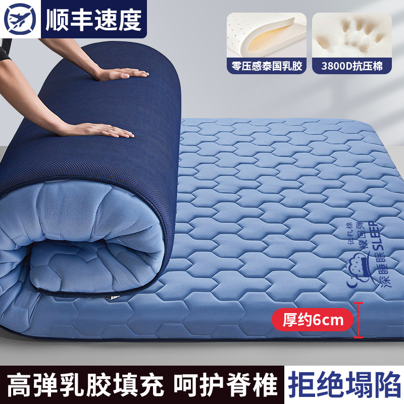 Colchón de látex cojín dormitorio cojín dormitorio dormitorio cojín de tatami individual alquiler cojín de alquiler