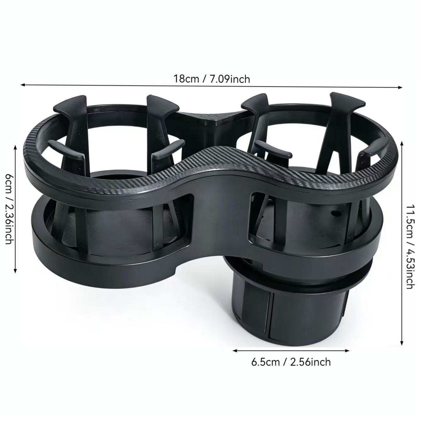 Multifunctional car cup holder, modified for in-car use, can also be used as an ashtray, tea cup holder, and beverage rack