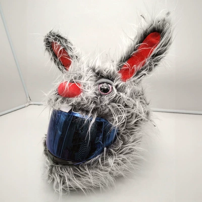 Cover Motorcycle Accessories Long-Haired Rabbit – Motosiklet dəbilqələri