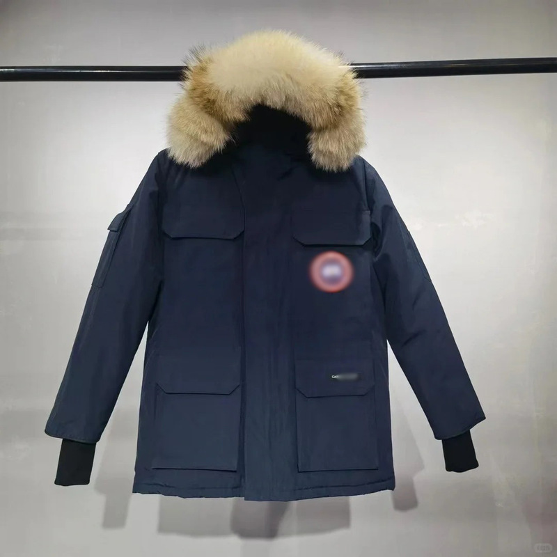 莆田高版本户外远征大鹅羽绒服加厚工装08款派克服飞行中长款大衣|undefined