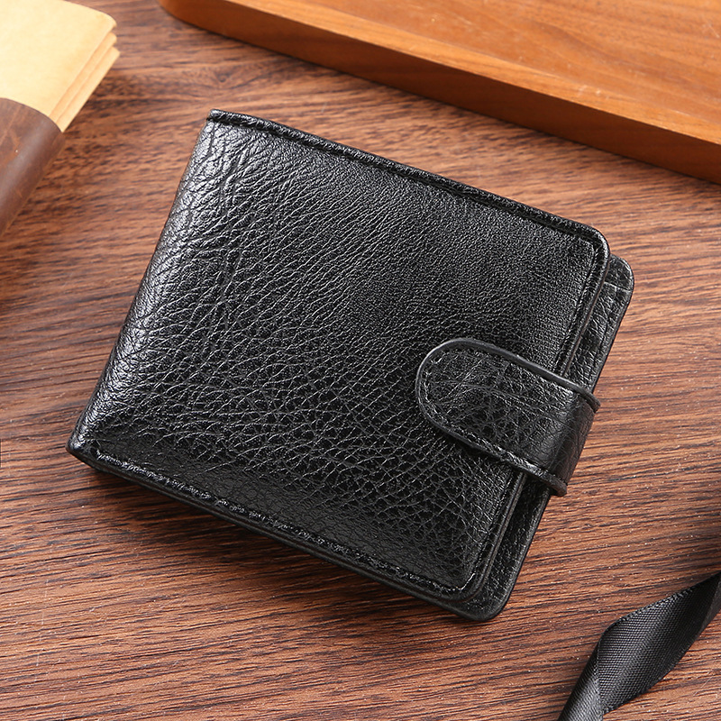 Manufacturer Wholesale New Model Men's Wallet Short Style Large Capacity Pu High-End Multi-Card Slot Leather Wallet for Men Manufacturer Wholesale New Model Men's Wallet Short Style Large Capacity Pu High-End Multi-Card Slot Leather Wallet for Men