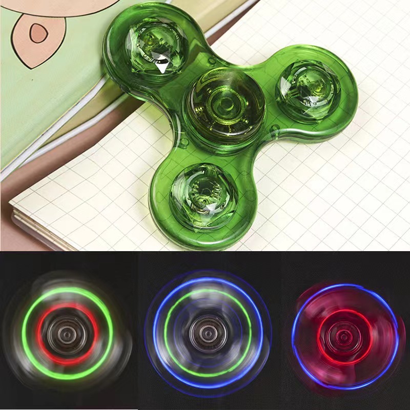 Giroscopio de cristal luminoso (oferta especial caja de papel verde)