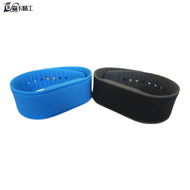 高品质简约VIP门禁卡硅胶腕带手环 健身房会所游泳馆感应防水手环