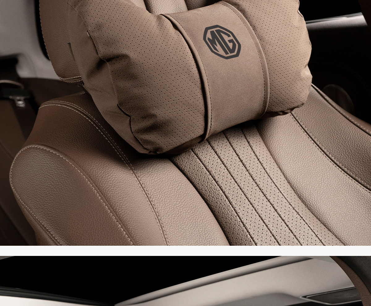 Mg Car Headrest and Neck Pillow Mg5/6/Zs/Hs/One/Mg4/7 Car Lumbar Cushion Interior Accessories