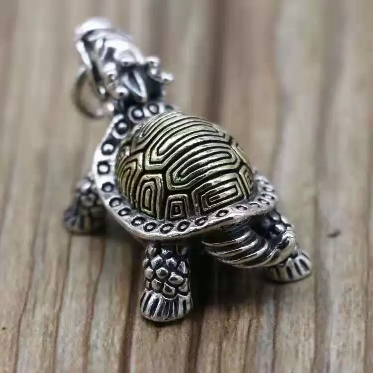 Retro pendant for men and women, accessory, keychain, silver 925 sample