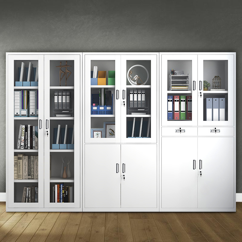Steel office file cabinets, metal cabinets, low cabinets, book cabinets, document cabinets, password-locked credential cabinets, archival staff cabinets
