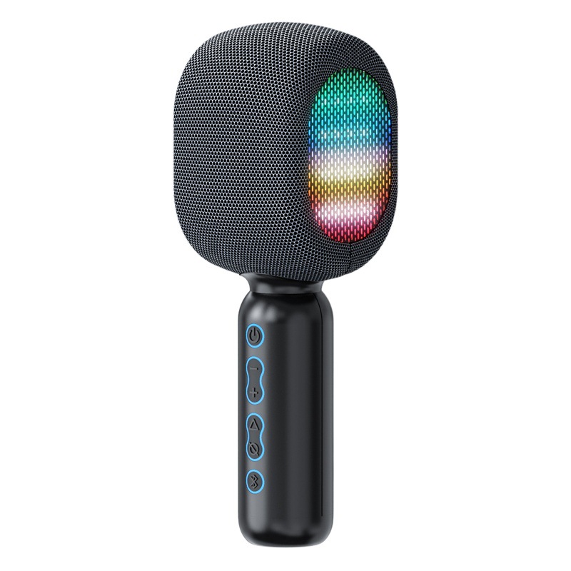 Amazon JY57 micrófono móvil K-canción micrófono inalámbrico bluetooth tws audio en vivo micrófono bluetooth image 1