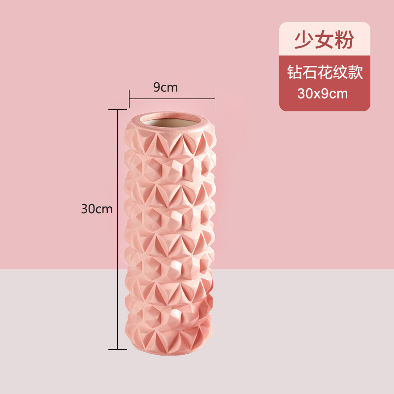 Eva中空ヨガ柱泡軸筋筋筋膜深層リラックスマッサージ足狼牙棒ヨガ拡張器|undefined