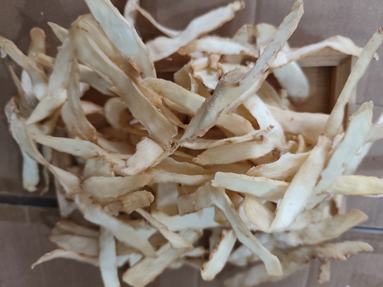 Hunan Yu Zhu Dried Polygonatum Slices 500g Yu Zhu Soup and Culinary Herb specifications
