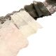 Sweet Rice Black Pink Wide Snowflake Bowel Bow Embroidered Lace