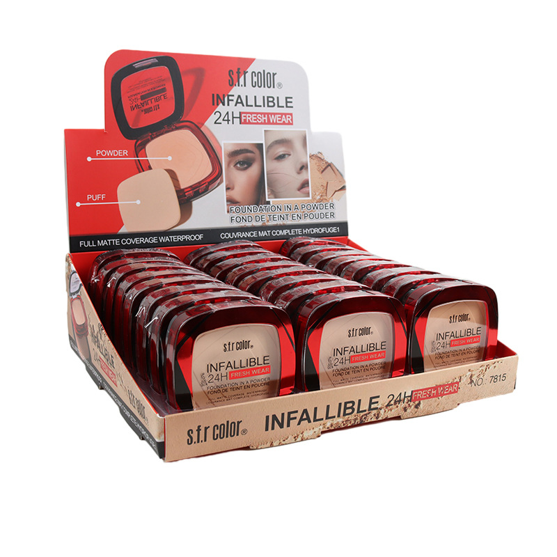 Polvo de aire mate pastel corrector hidratante reparación impermeable de larga duración acabado polvo ligero pastel fábrica marca barato suministro