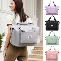 Multi-purpose backpack large-capacity short-distance travel bag expandable folding bag business trip luggage bag women's fitness pregnancy bag 