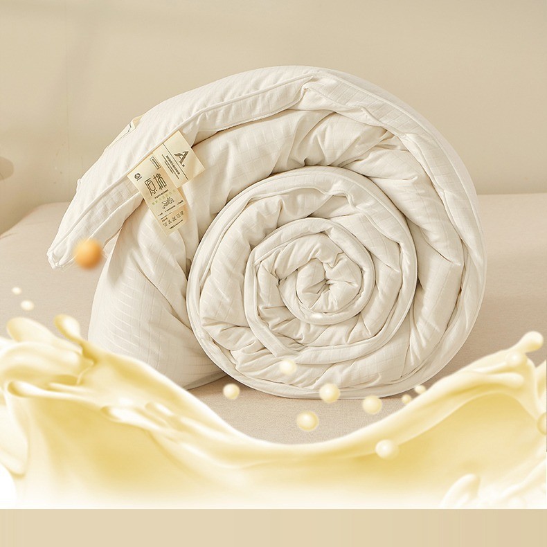 Category a Maternal and Infant Grade Soy Fiber Quilt, Winter Quilt, Thickeneded Spring & Fall Quilt, Pure Cotton Quilt Core, Four-Season Quilt, Student Quilt