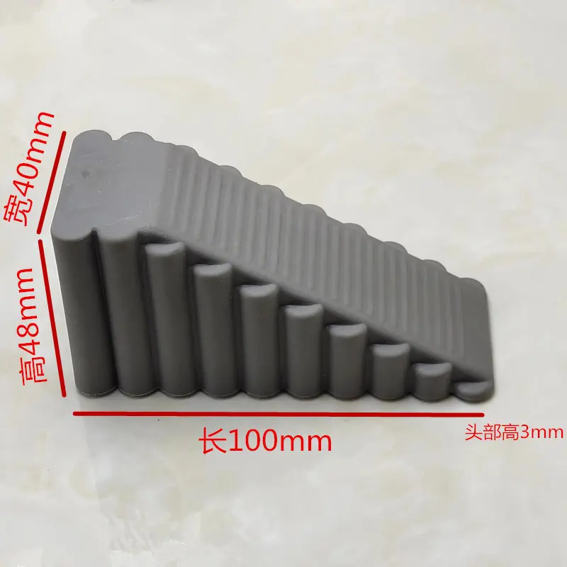 Rubber door stopper door stop door stop anti-collision door top door device windproof door card fixed blocking door barrier door stopper door wedge large size
