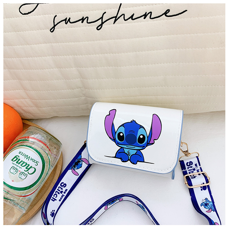New fashionable children's single-shoulder crossbody snack bag PU cartoon cute Kuroshidi baby small bag for girls undefined