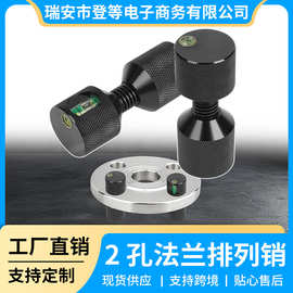 铝质轻质结构 2 孔法兰排列销1-1/8 英寸双孔别针套装用于6061